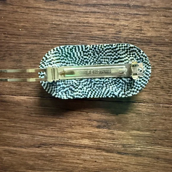 Fendi hair clip